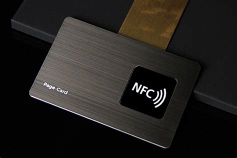 metal nfc business cards blank